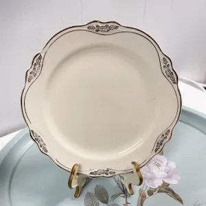 Silver Rose Patrician Salad Plate - Homer Laughlin