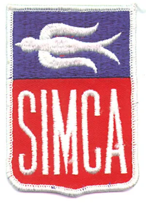 SIMCA BADGE PATCH (D7)