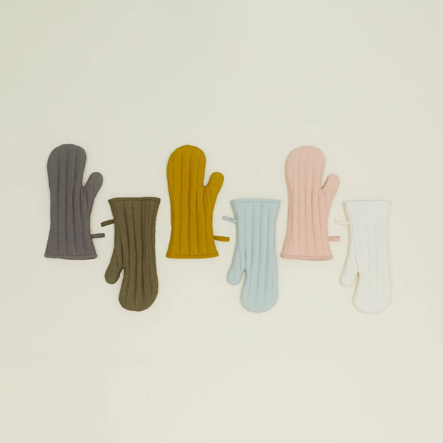 Simple Linen Oven Mitt