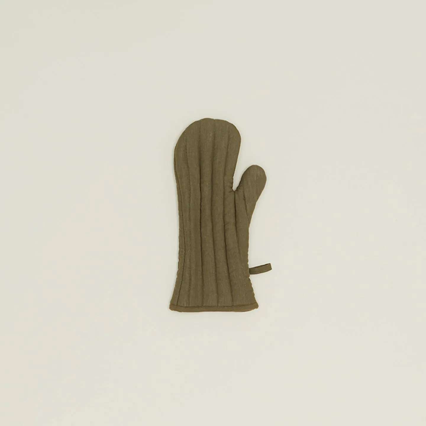 Simple Linen Oven Mitt