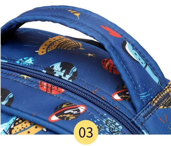 Space & Rockets School Bag Backpack