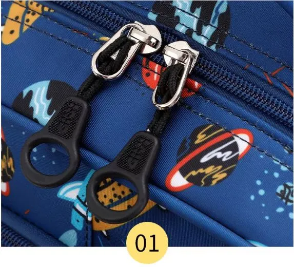 Space & Rockets School Bag Backpack