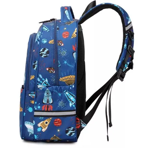 Space & Rockets School Bag Backpack