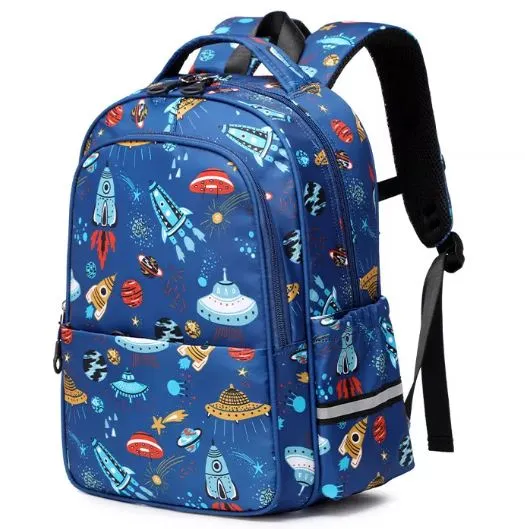 Space & Rockets School Bag Backpack