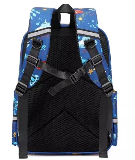 Space & Rockets School Bag Backpack