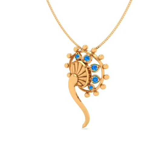Splendid 22k Gold Pendant
