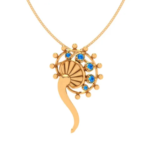 Splendid 22k Gold Pendant