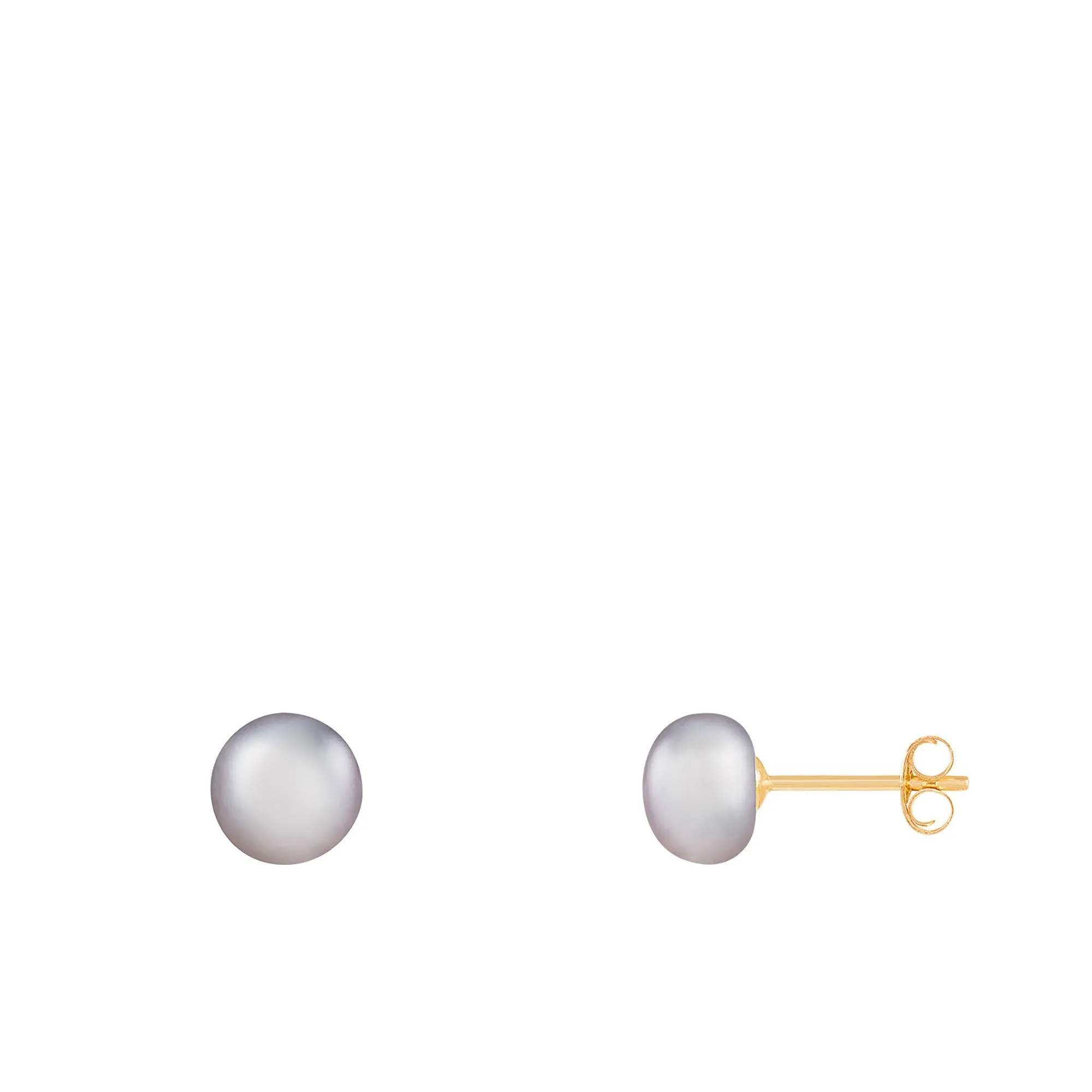 Splendid Pearls Pearl Studs 14K