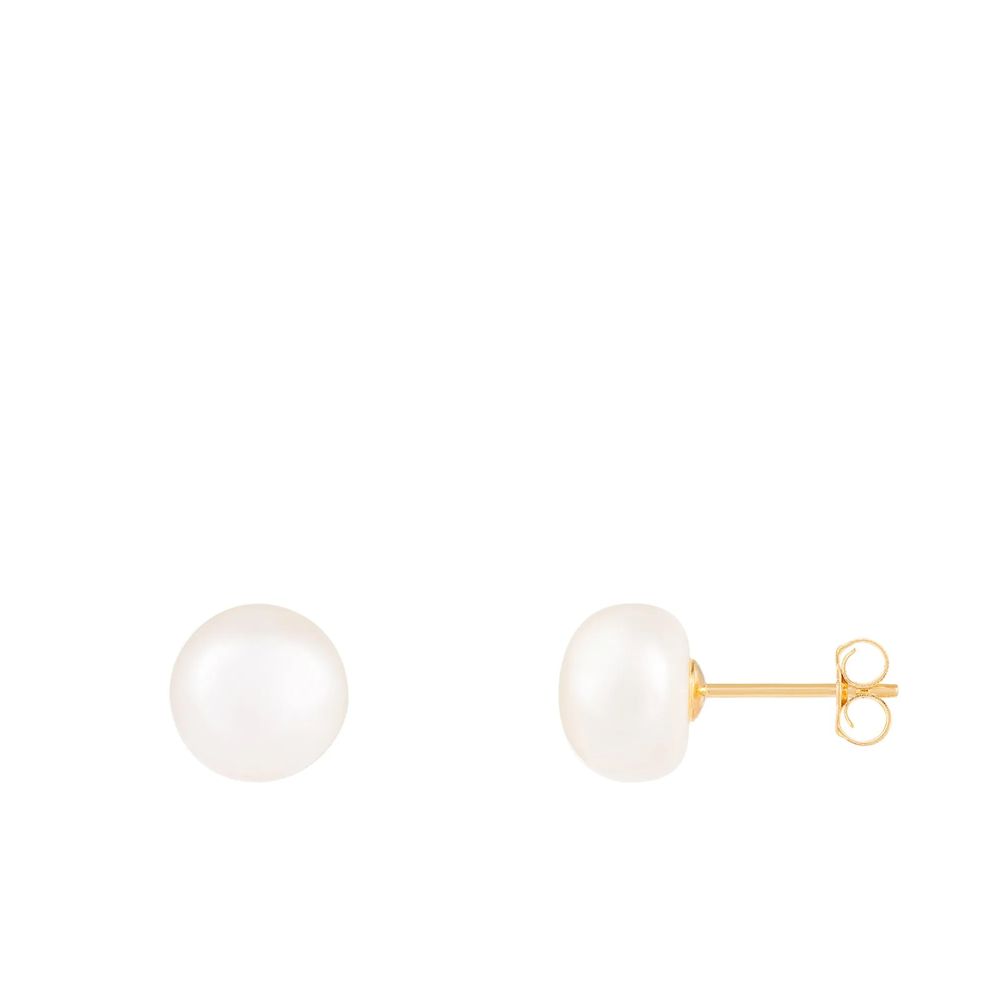 Splendid Pearls Pearl Studs 14K