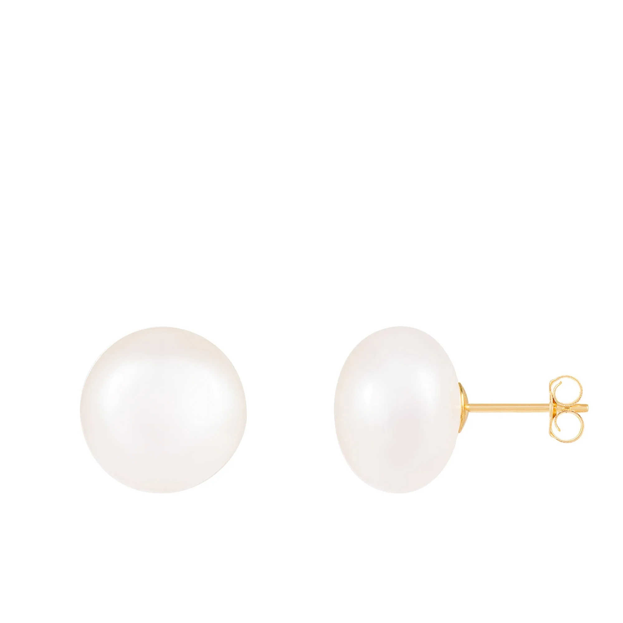 Splendid Pearls Pearl Studs 14K