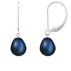 Splendid Pearls Silver Pearl Leverbacks