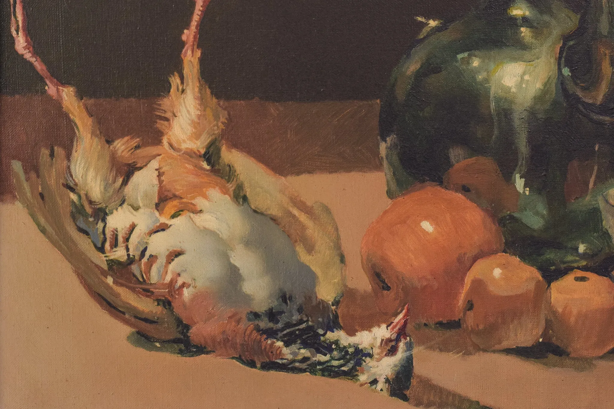 Still Life - Jug and Oranges