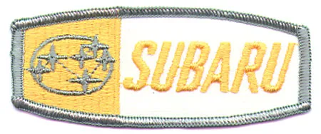 SUBARU LOGO PATCH (CC4)