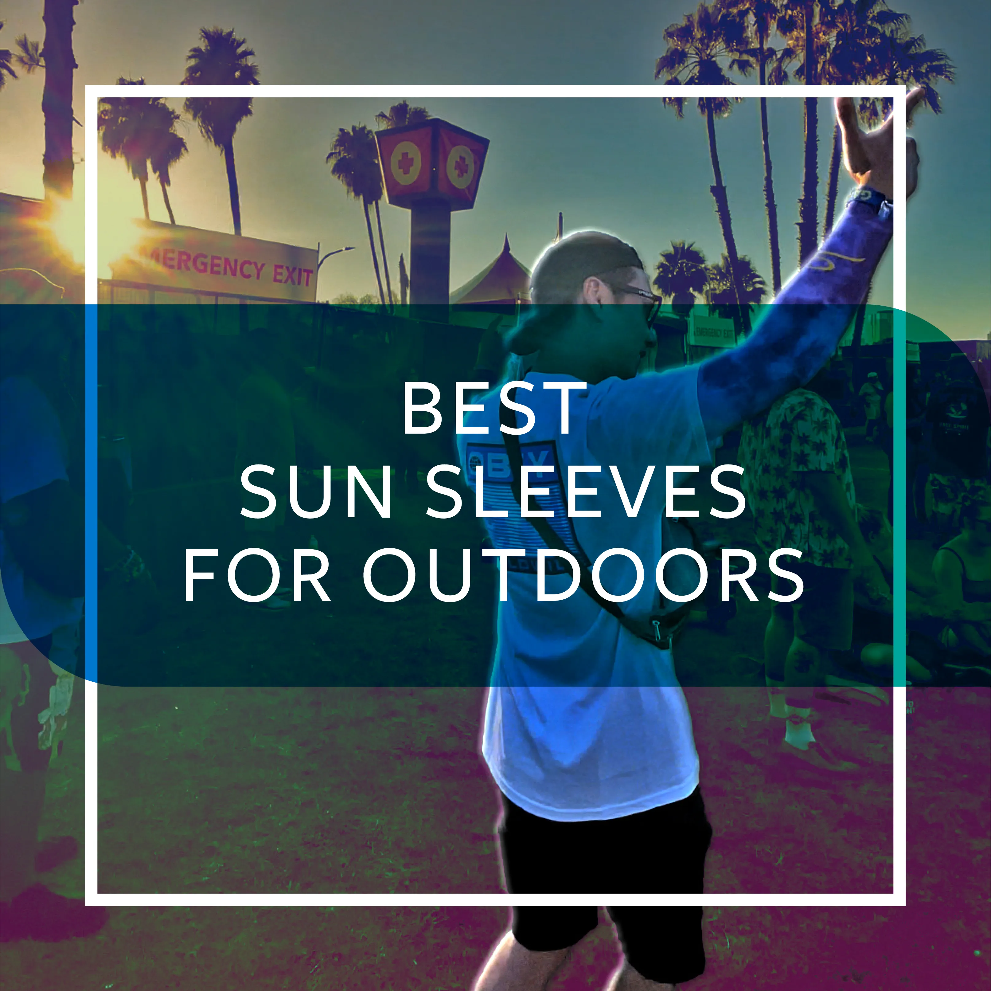 Sun Sleeves White/Black
