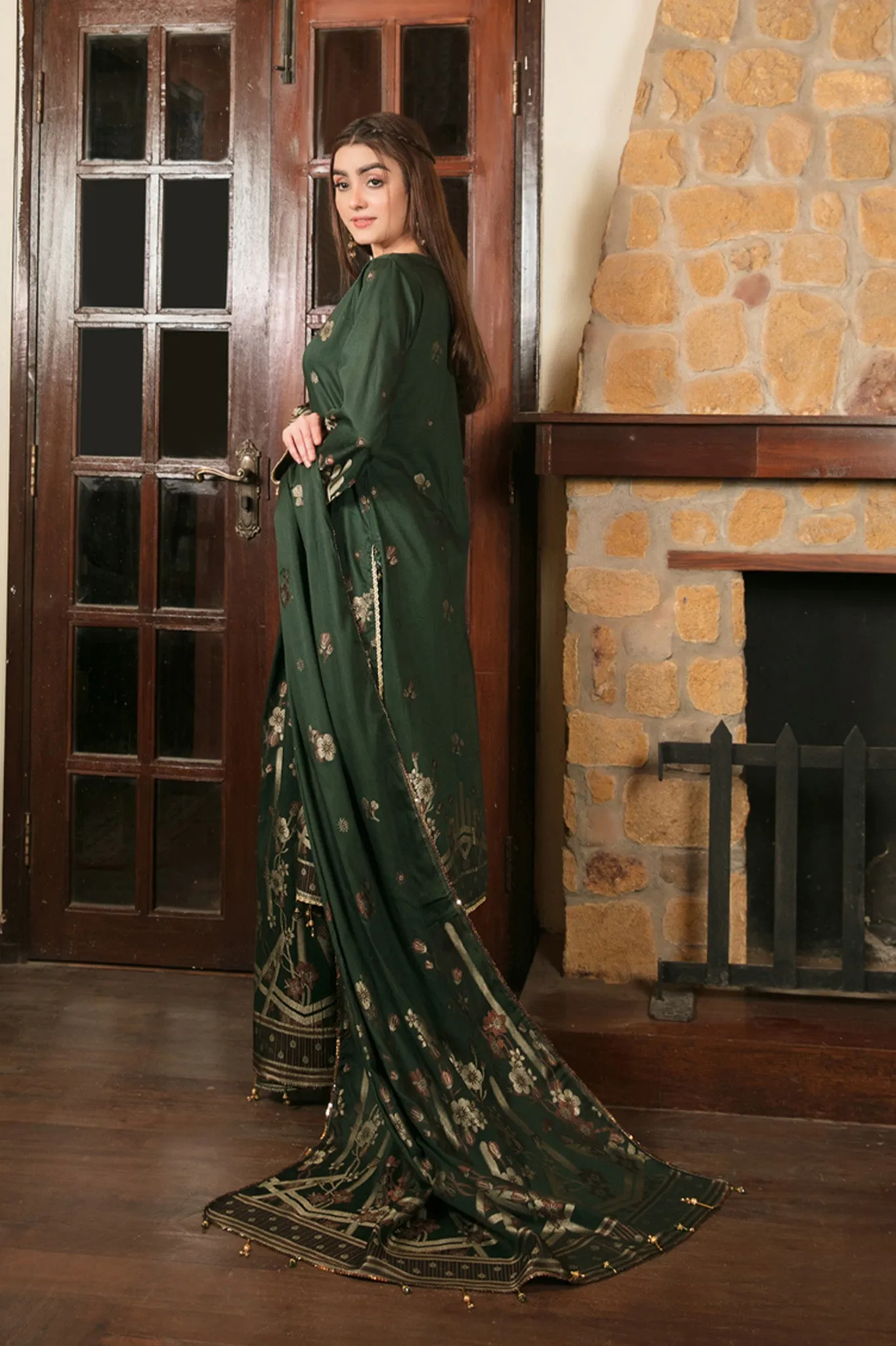 The Jewel by Tawakkal Unstitched 3 Piece Banarsi Lawn Collection'2022-JT-7062