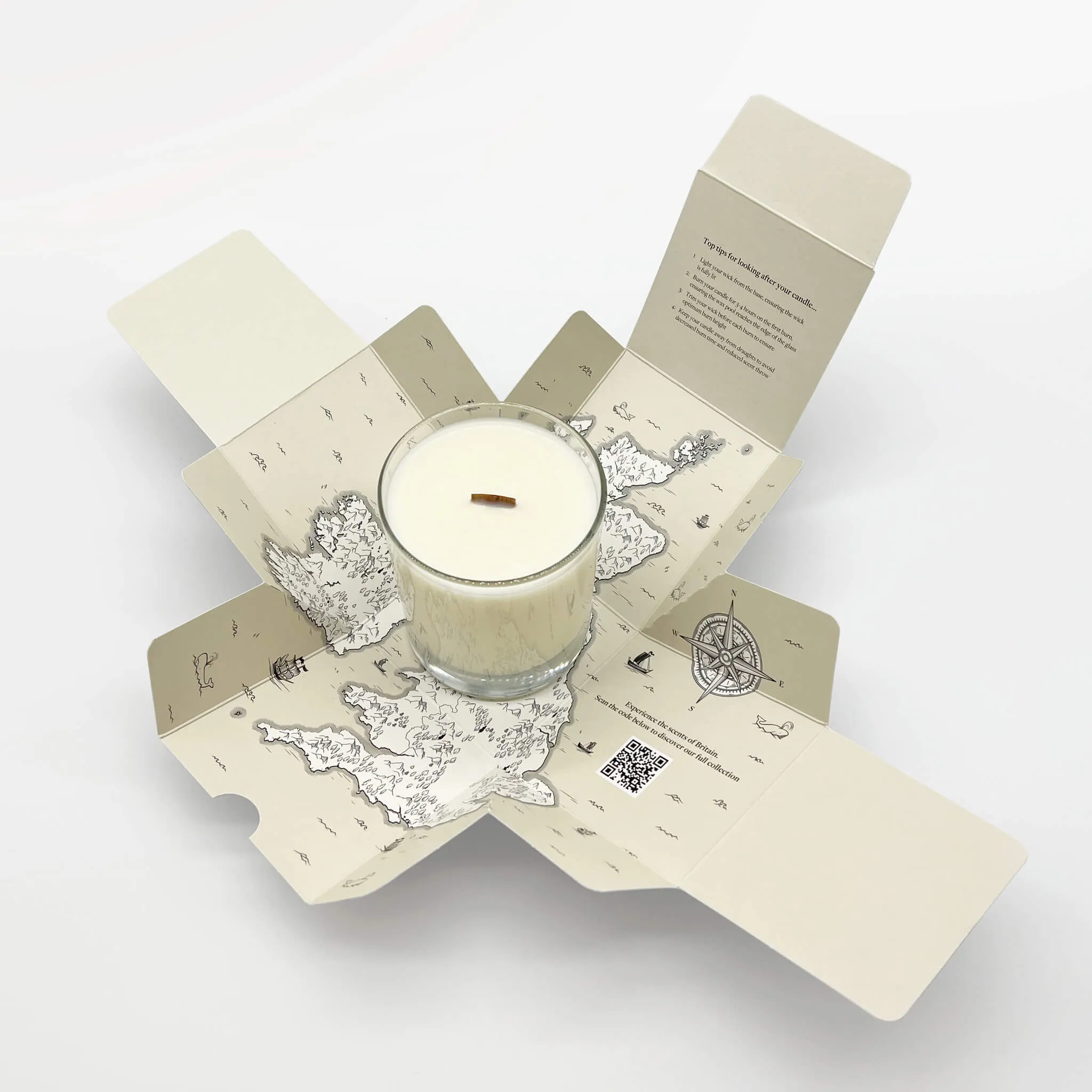 The Pembrokeshire - Sea Kelp and Cyclamen Candle