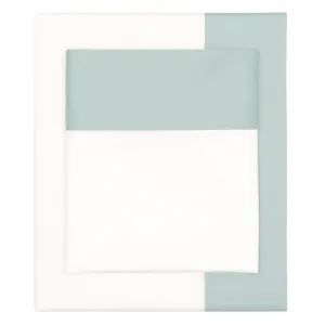 The Porcelain Green Border Sheet Set