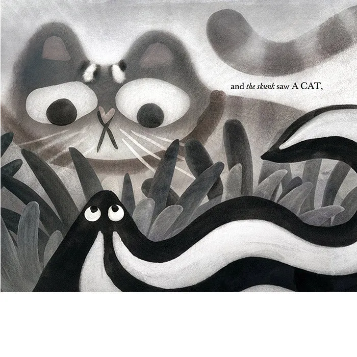 They All Saw A Cat - Brendan Wenzel