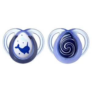 Tommee Tippee Night Time Soothers (0-6m) 2pcsTommee Tippee Night Time Soothers (0-6m) 2pcs