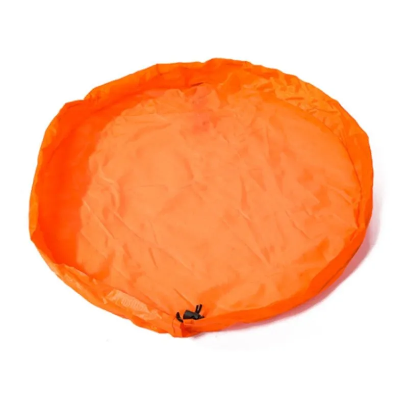 Toy Storage Bag - Portable Children Toy Cushion Storage Bag and Play Mats, Kids Canvas Bag