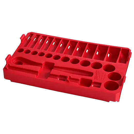 Tray - Milwaukee 28pc 3/8" Drive SAE Ratchet & Socket Tray, 48-22-9481T