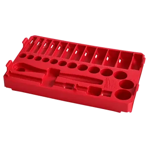 Tray - Milwaukee 28pc 3/8" Drive SAE Ratchet & Socket Tray, 48-22-9481T
