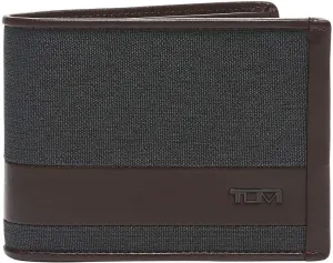Tumi Alpha Slg-Global Wallet with Coin Pocket in Brown