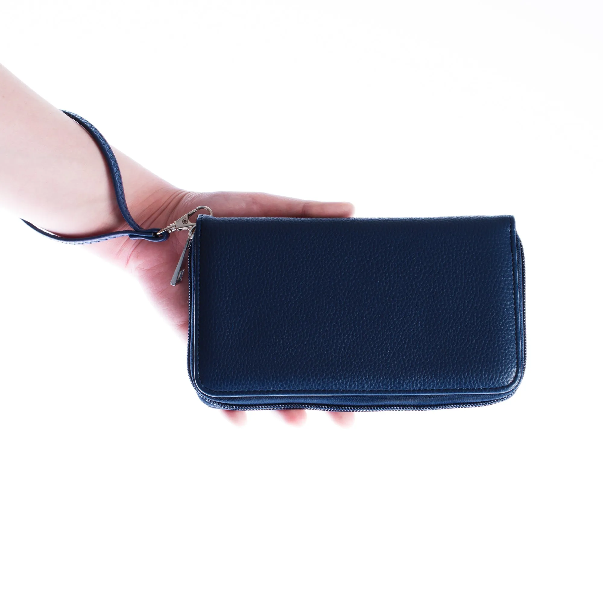 University of Michigan Zip Organizer Wallet Pebble