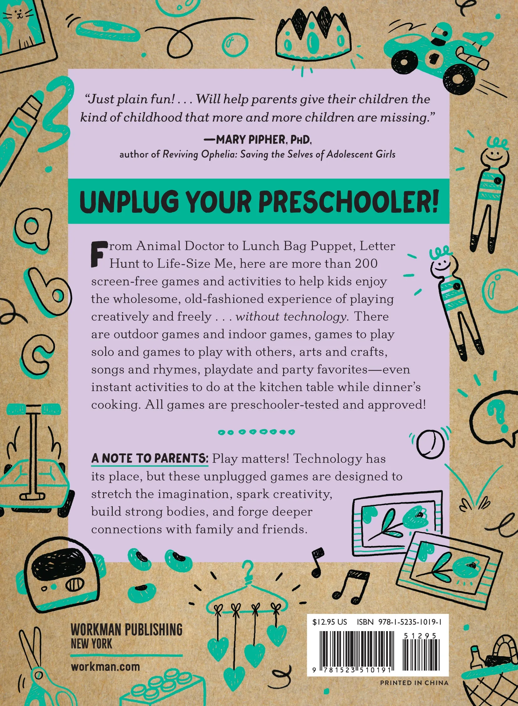 Unplugged Play - Preschool - Screen-Free Ideas For Creative Fun!