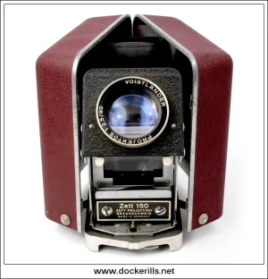 Vintage Voigtlander Zett 150 Slide Projector.