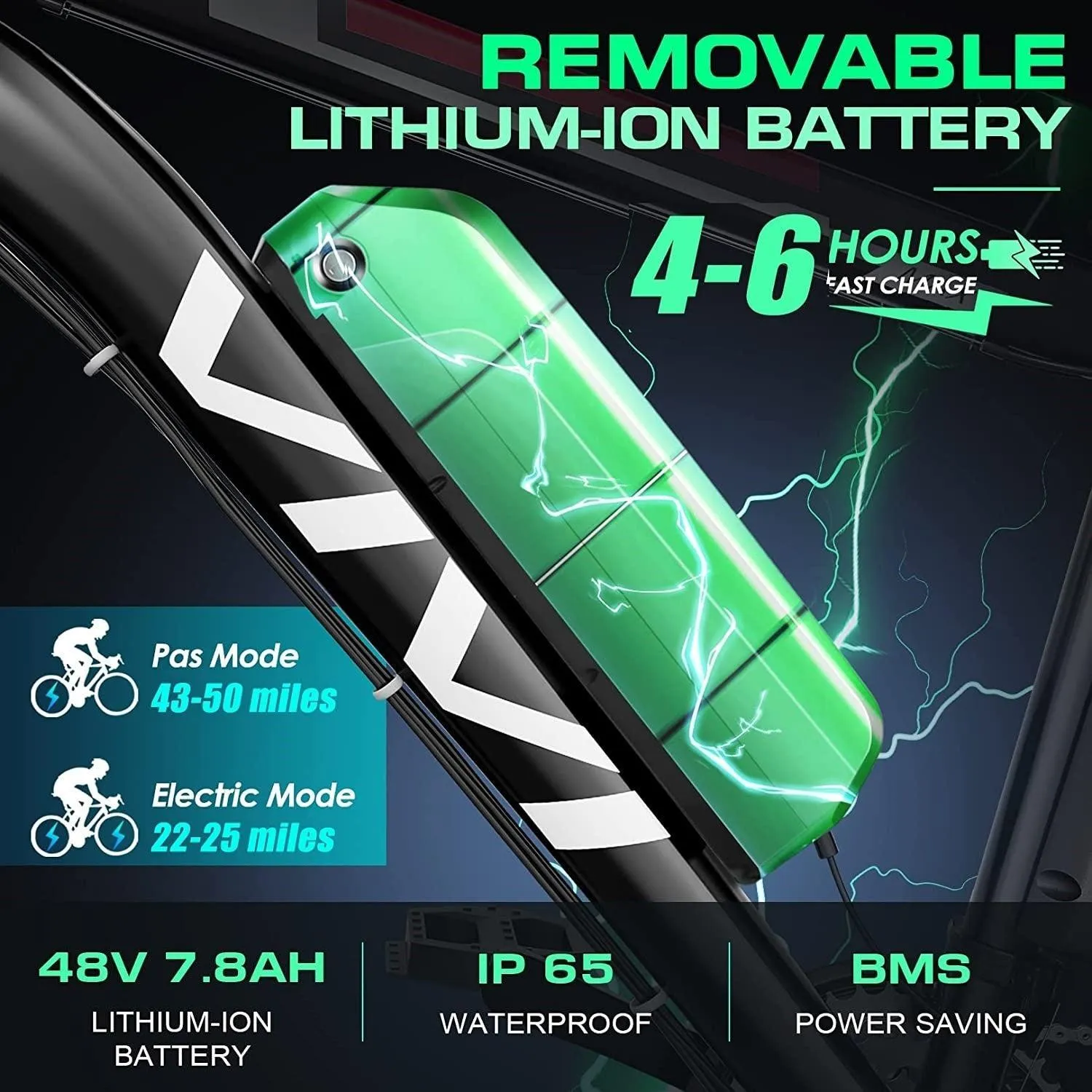 VIVI M026SHUL Commuter Hardtail Electric Mountain Bike UL2849 Certified