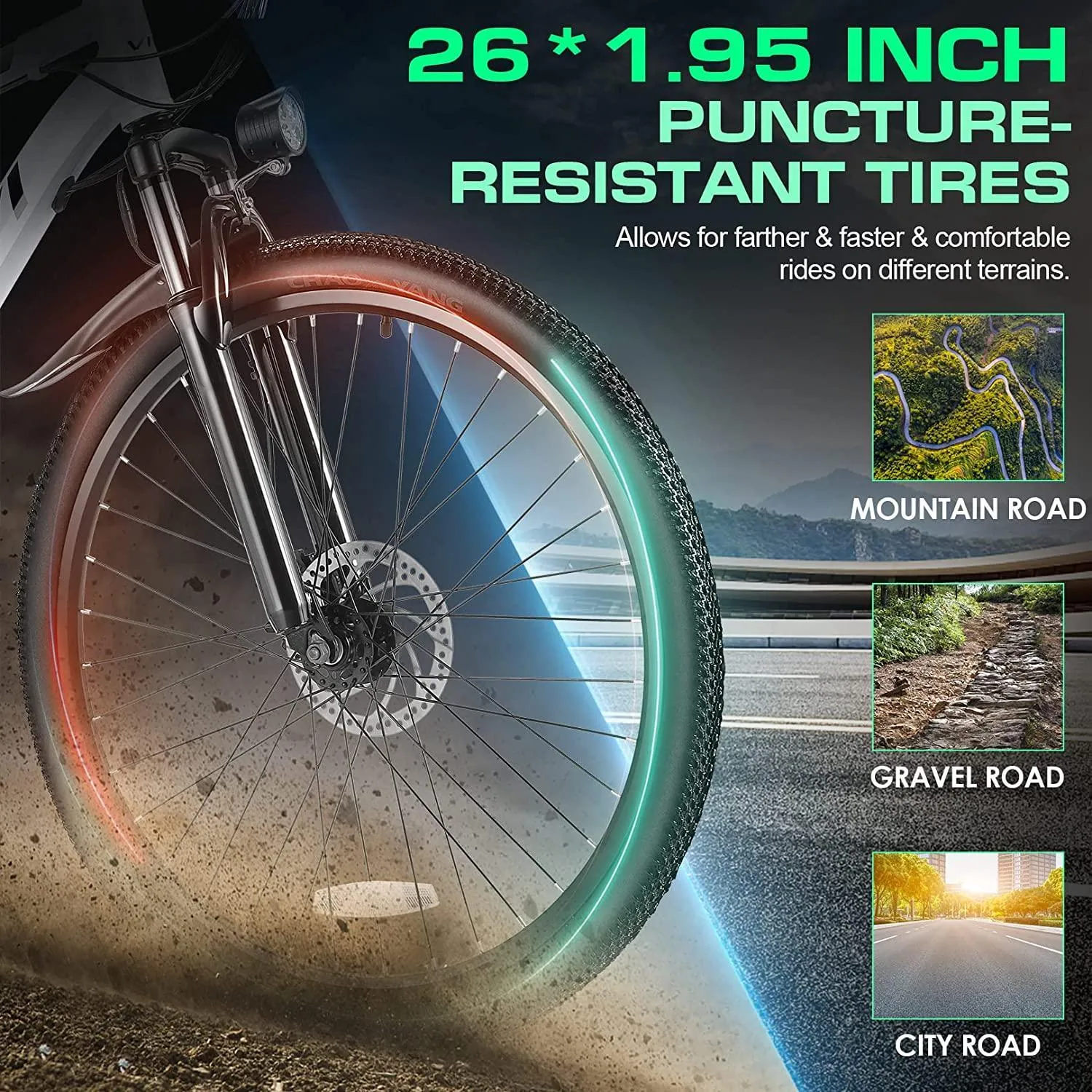 VIVI M026SHUL Commuter Hardtail Electric Mountain Bike UL2849 Certified