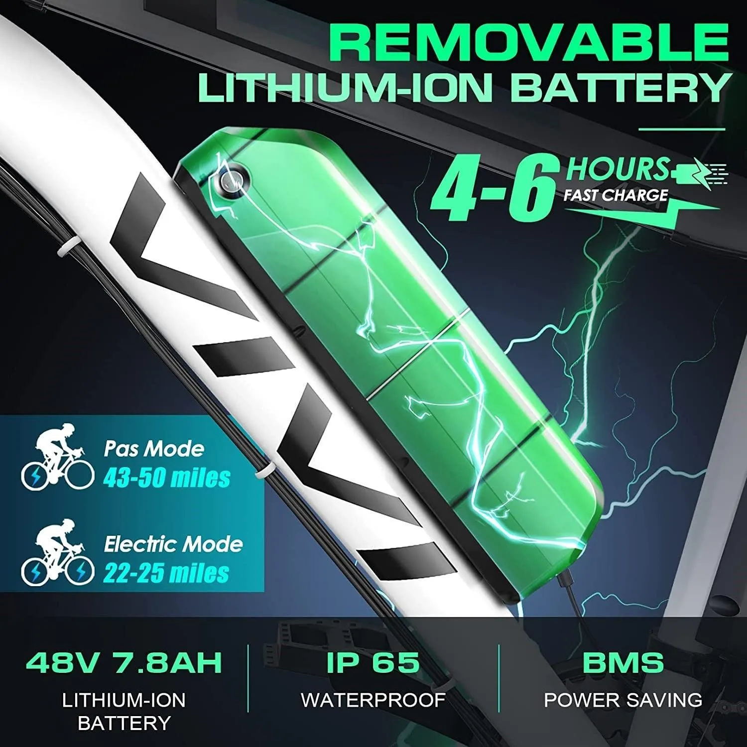 VIVI M026SHUL Commuter Hardtail Electric Mountain Bike UL2849 Certified