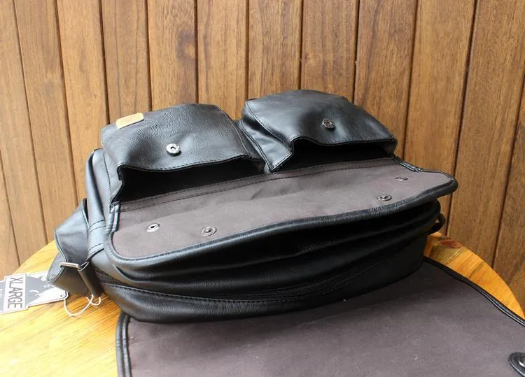 Vvsha  Christmas Gift Black Casual Messenger Bag