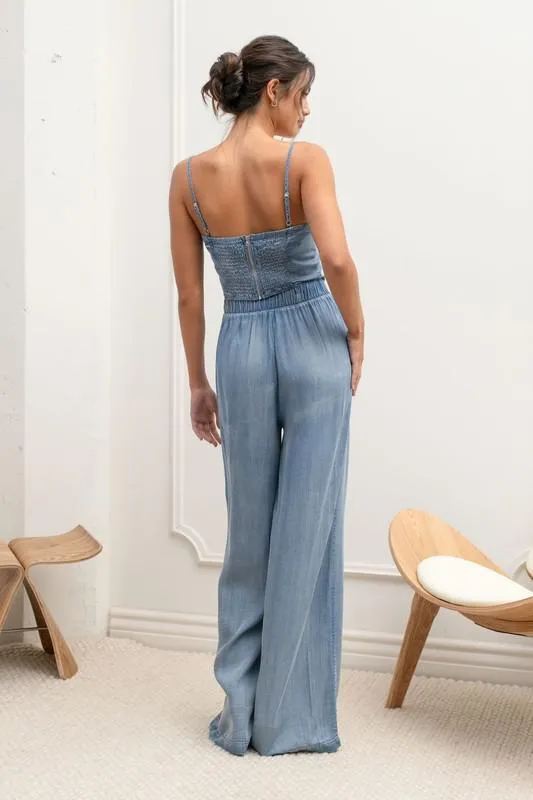 Washed Pleated