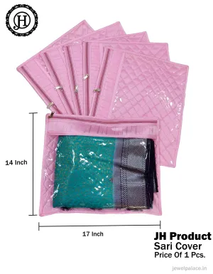 Wedding Gifting Saree And Suit Packing Cover Saree Bag Organizer for Wardrobe Storage JH2840