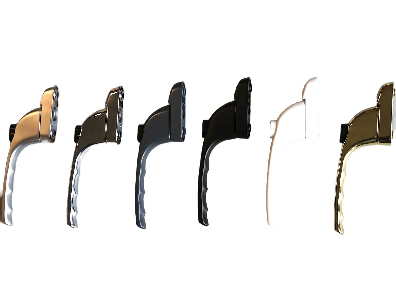 White Window Handle with 13 interchangeable spindle