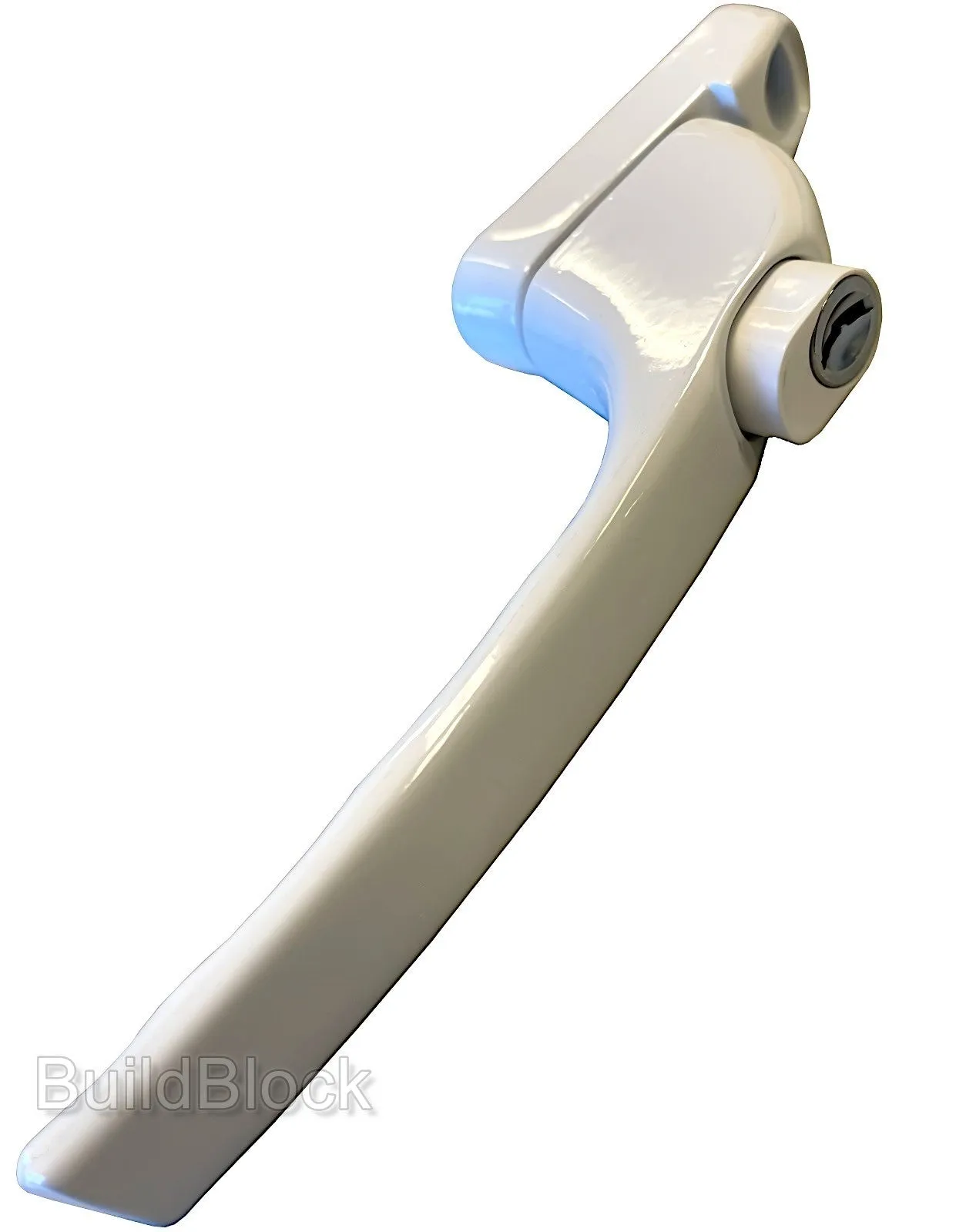 White Window Handle with 13 interchangeable spindle
