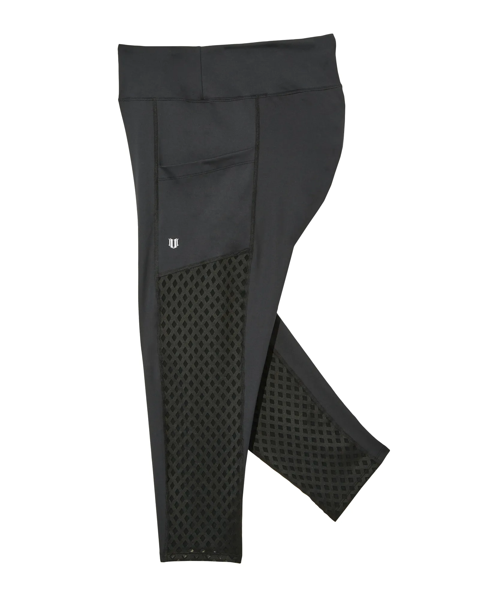 Winchester Tights with Mesh Details | Black