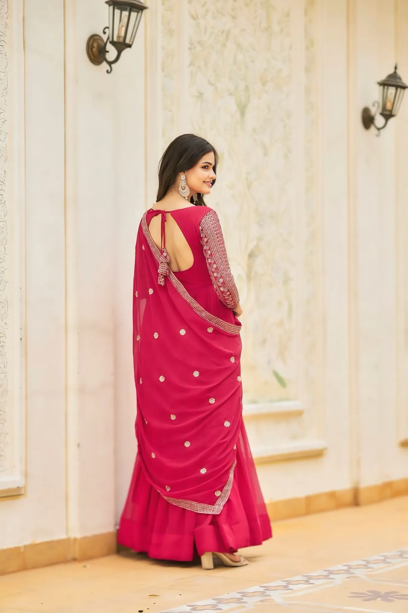 WOMEN PERFECT ATTRACTIVE GOWN WITH DUPATTA SET