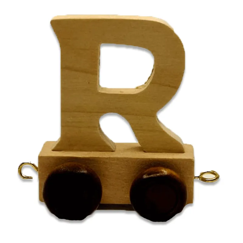 Wooden Train and Track, Personalised Gift