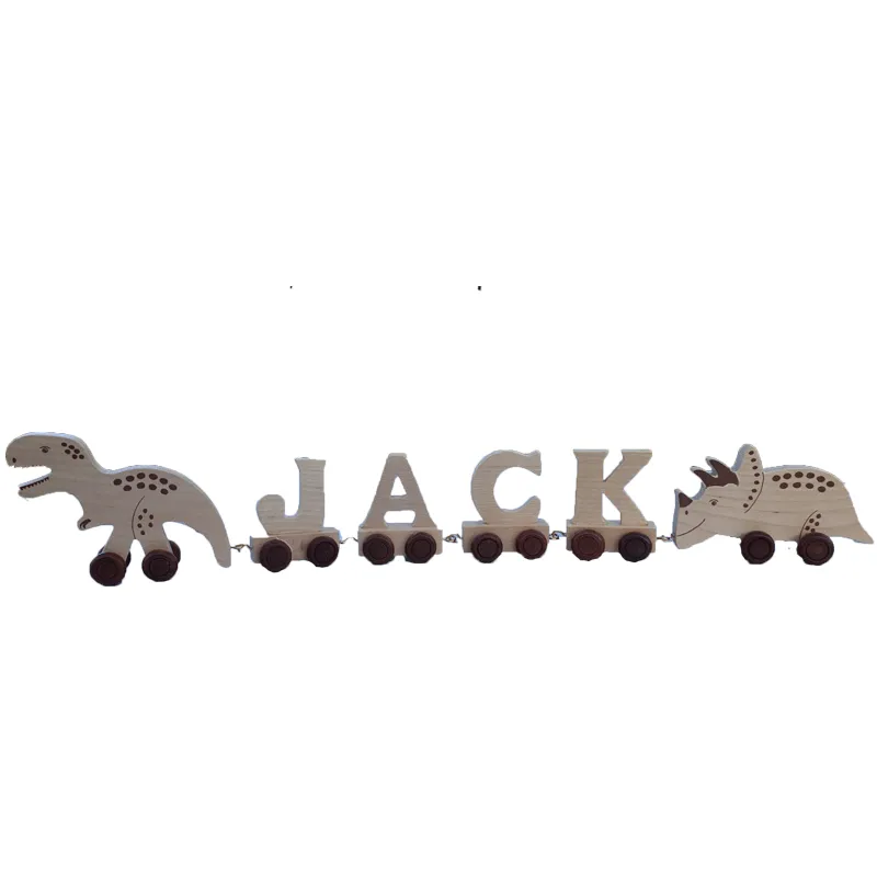 Wooden Train and Track, Personalised Gift