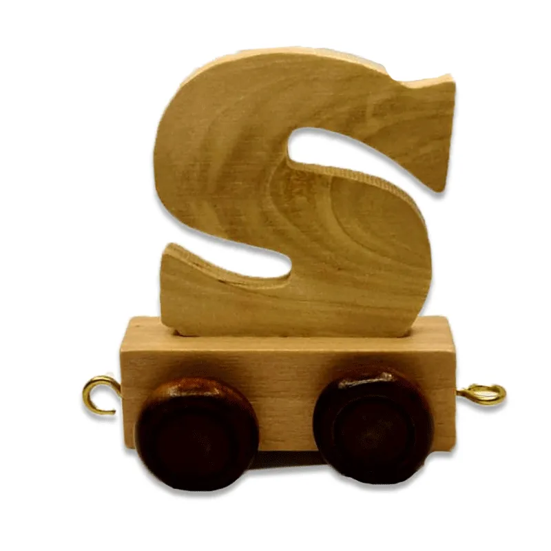 Wooden Train and Track, Personalised Gift