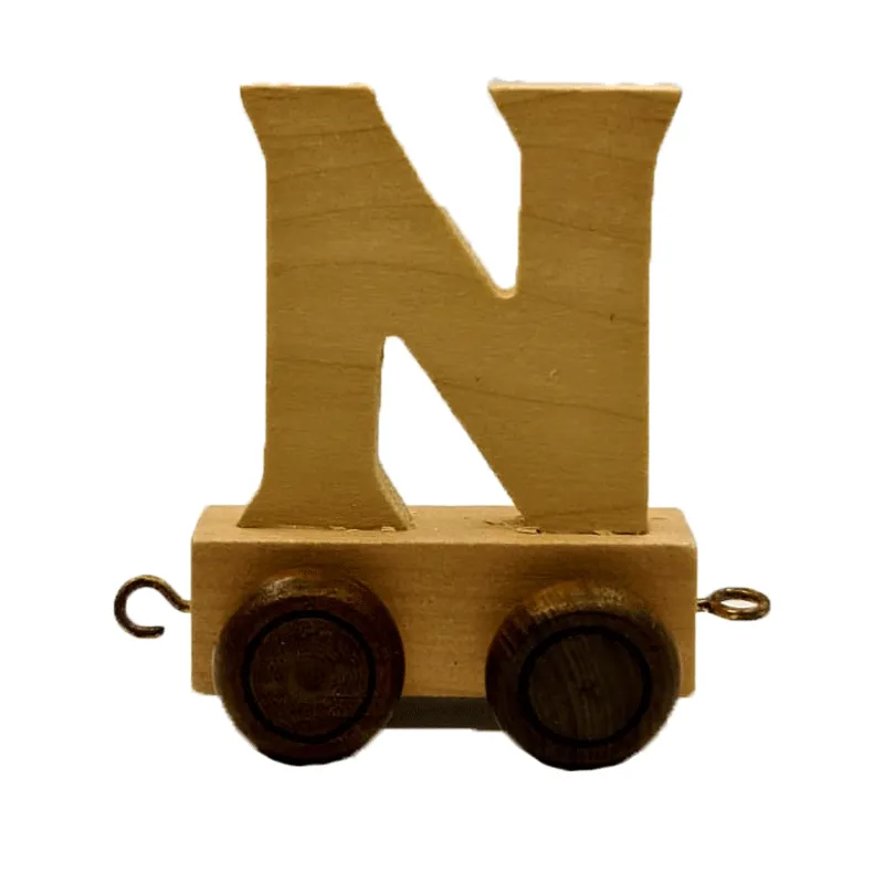 Wooden Train and Track, Personalised Gift