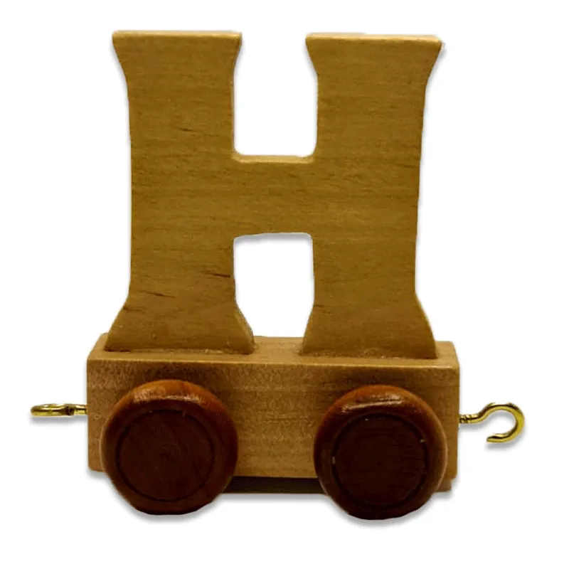 Wooden Train and Track, Personalised Gift