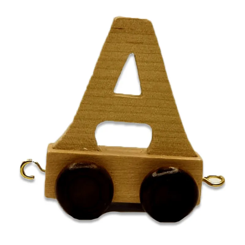 Wooden Train and Track, Personalised Gift