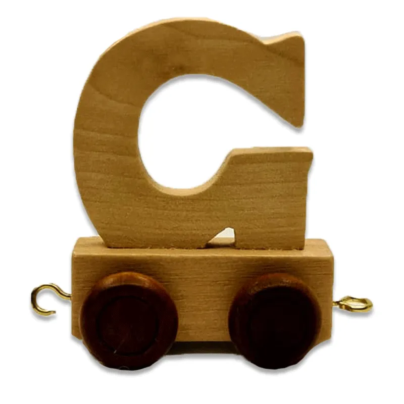Wooden Train and Track, Personalised Gift