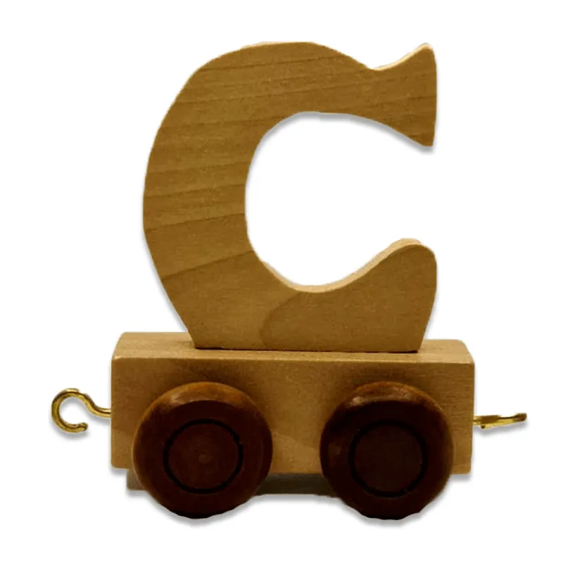 Wooden Train and Track, Personalised Gift