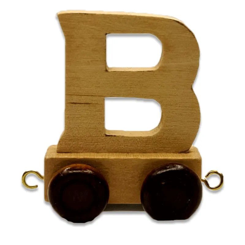 Wooden Train and Track, Personalised Gift