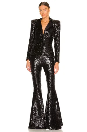 Zhivago Sophisticated Sequin Flare Pants